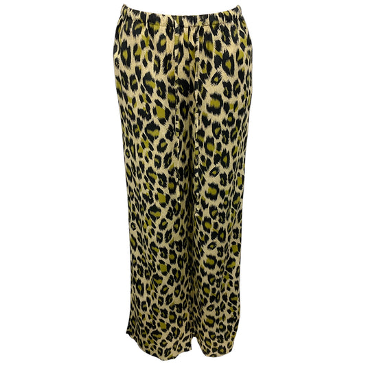 SPRWMN Green Leopard Kauai Pant