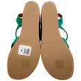 Load image into Gallery viewer, K.Jacques Emerald Green Suede Gukara Criss Cross Cork Wedge Sandals
