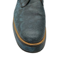 Load image into Gallery viewer, Dries Van Noten Blue Snake Embossed Leather Oxford Shoes
