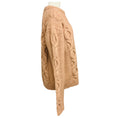 Load image into Gallery viewer, Khaite Almond Cashmere Knit Lupita Sweater
