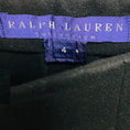 Load image into Gallery viewer, Ralph Lauren Collection Black Wide Leg Wool Pants
