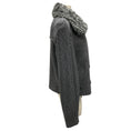 Load image into Gallery viewer, Simkhai Grey Faux Fur Collar Wool Jacket
