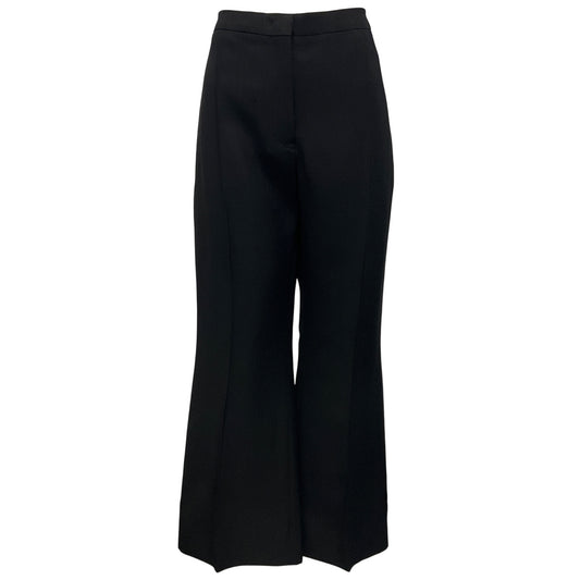 Jil Sander Black Cropped High Waist Pants