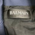 Load image into Gallery viewer, Balmain Navy Blue Double Breasted Wool Blazer with Silver Buttons
