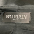 Load image into Gallery viewer, Balmain Black Structured Wool and Linen Blazer
