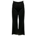 Load image into Gallery viewer, L'Agence Black Noir Coated Oriana High Rise Straight Jeans

