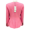Load image into Gallery viewer, Veronica Beard Pink Ria Square Neck Collarless Jacket
