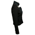 Load image into Gallery viewer, Balmain Black Structured Wool and Linen Blazer
