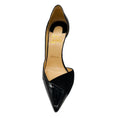 Load image into Gallery viewer, Christian Louboutin Black Patent Leather and Suede Tac Clac 100 Pumps
