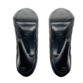 Load image into Gallery viewer, Chanel Black / Silver CC Logo Quilted Leather Pumps
