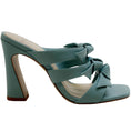 Load image into Gallery viewer, Alexandre Birman Skyway Blue Leather Lolita Square 90 Sandals
