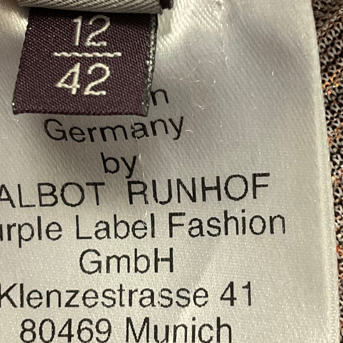 Talbot Runhof Purple Sequined Mesh Tulle Maxi Skirt