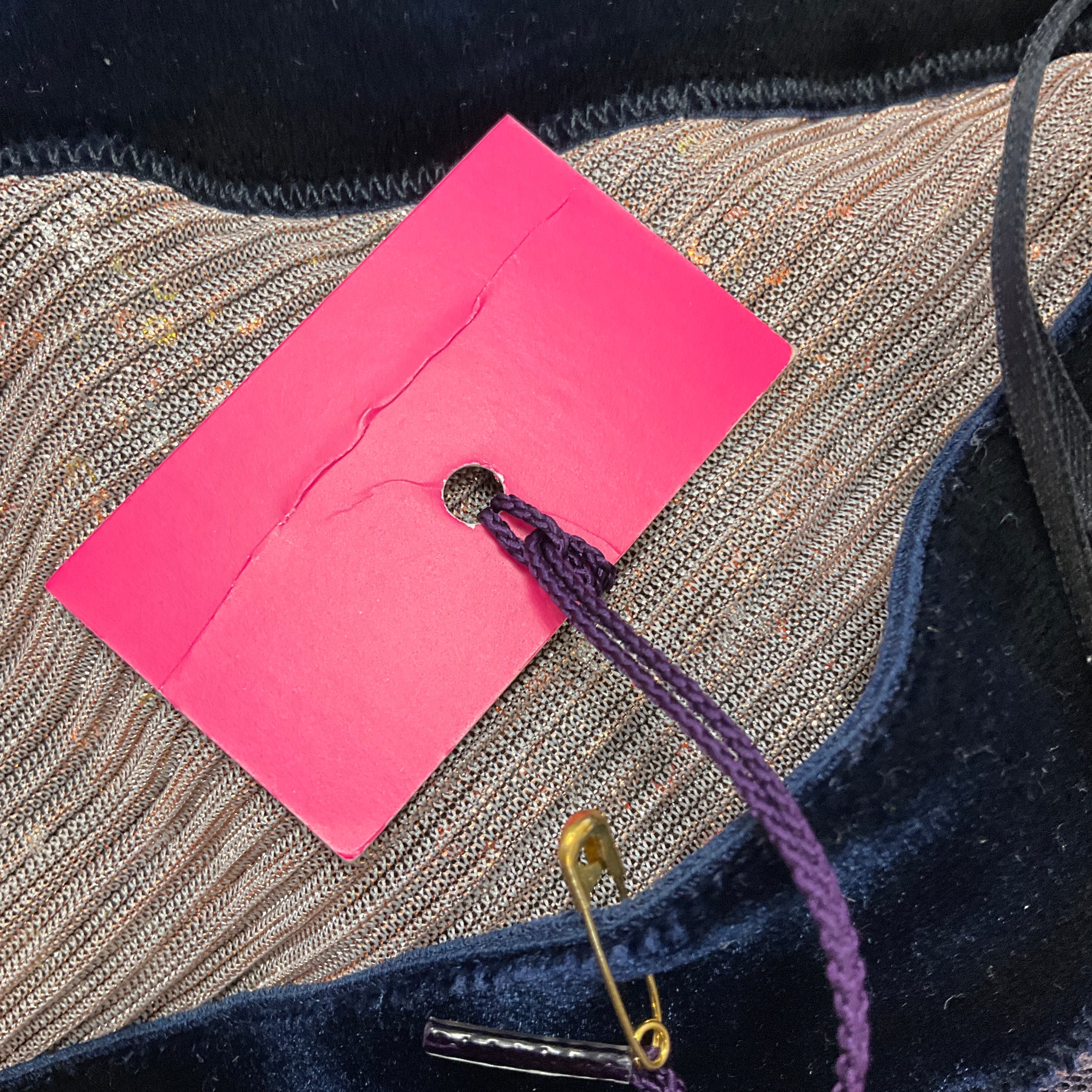 Talbot Runhof Purple Sequined Mesh Tulle Maxi Skirt