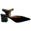 Load image into Gallery viewer, Laurence Dacade Black Suede Kane Ankle Strap Pumps
