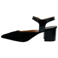 Load image into Gallery viewer, Laurence Dacade Black Suede Kane Ankle Strap Pumps
