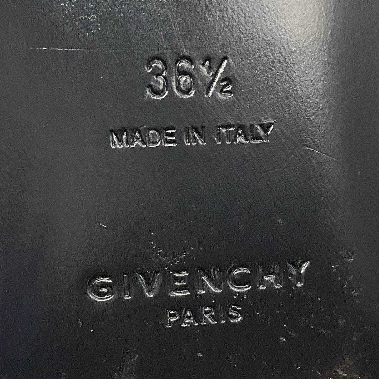 Givenchy White 4G Logo Cut Out Leather Flat Mule Slide Sandals