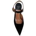 Load image into Gallery viewer, Laurence Dacade Black Suede Kane Ankle Strap Pumps
