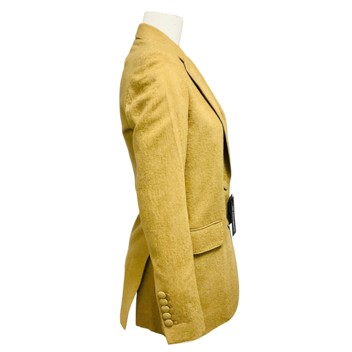 Ann Demeulemeester Ochre Morris Jacket