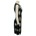 Load image into Gallery viewer, Etro Black Multi Printed Sleeveless Crepe Dress
