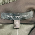 Load image into Gallery viewer, Carmen Marc Valvo Pistachio Multi Pleated Halter Dress
