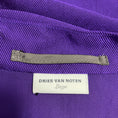 Load image into Gallery viewer, Dries Van Noten Purple Zip Front Bomber Jacket

