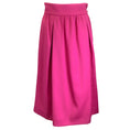 Load image into Gallery viewer, Moschino Couture Fuchsia Pink Wool Midi Skirt
