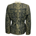Load image into Gallery viewer, Gucci Olive Green / Black Runway Python Print Blazer Jacket with Belt
