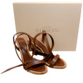 Load image into Gallery viewer, Alexandre Birman Espresso Leather Clarita Ankle Wrap Sandals
