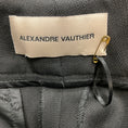 Load image into Gallery viewer, Alexandre Vauthier Black Satin Trimmed Wool Crepe Tuxedo Style Pants
