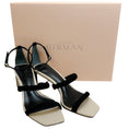 Load image into Gallery viewer, Alexandre Birman Black Suede Lally Pillar 60 Sandals
