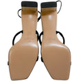 Load image into Gallery viewer, Alexandre Birman Black Suede Lally Pillar 60 Sandals
