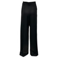 Load image into Gallery viewer, Alexandre Vauthier Black Satin Trimmed Wool Crepe Tuxedo Style Pants
