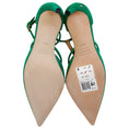Load image into Gallery viewer, Laurence Dacade Green Suede Faye Pumps
