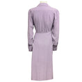 Load image into Gallery viewer, Equipment Lilac Purple Gilliane Wrap Midi Dress
