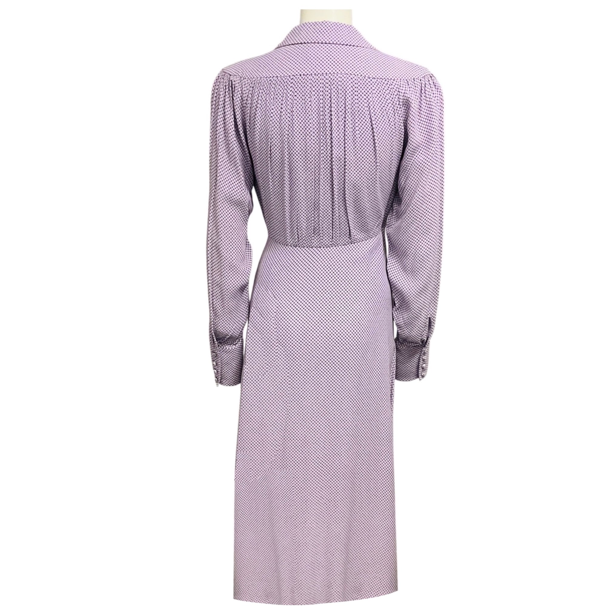Equipment Lilac Purple Gilliane Wrap Midi Dress