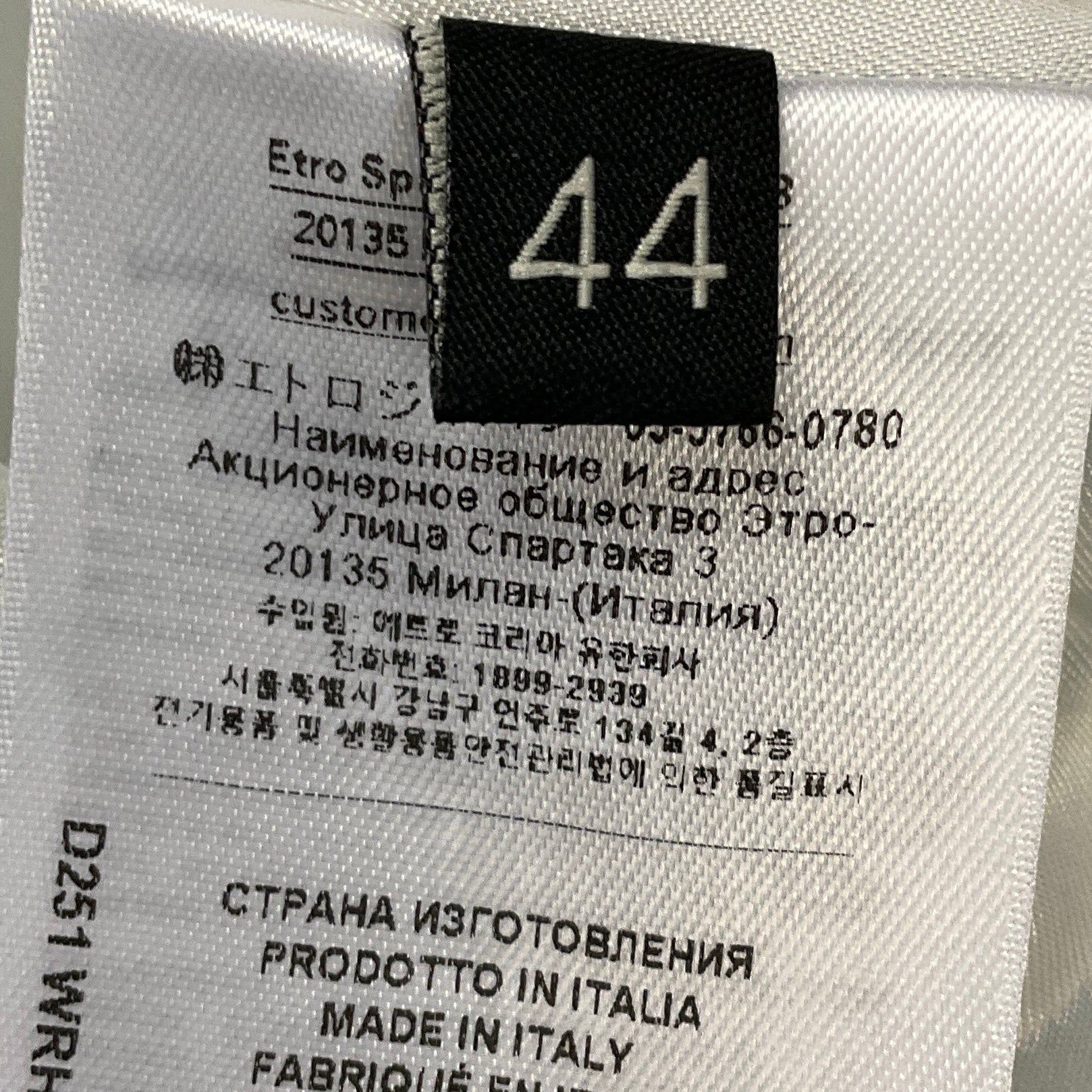 Etro Light Blue / White Paisley Print Sleeveless Midi Dress