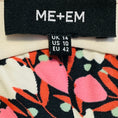 Load image into Gallery viewer, ME + EM Pink / Ivory / Black Multi Floral Printed Dress with Belt
