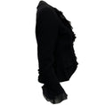 Load image into Gallery viewer, Escada Couture Black Crepe Ruffle Jacket
