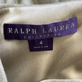 Load image into Gallery viewer, Ralph Lauren Collection Grey Belted One Shoulder Wool Dress
