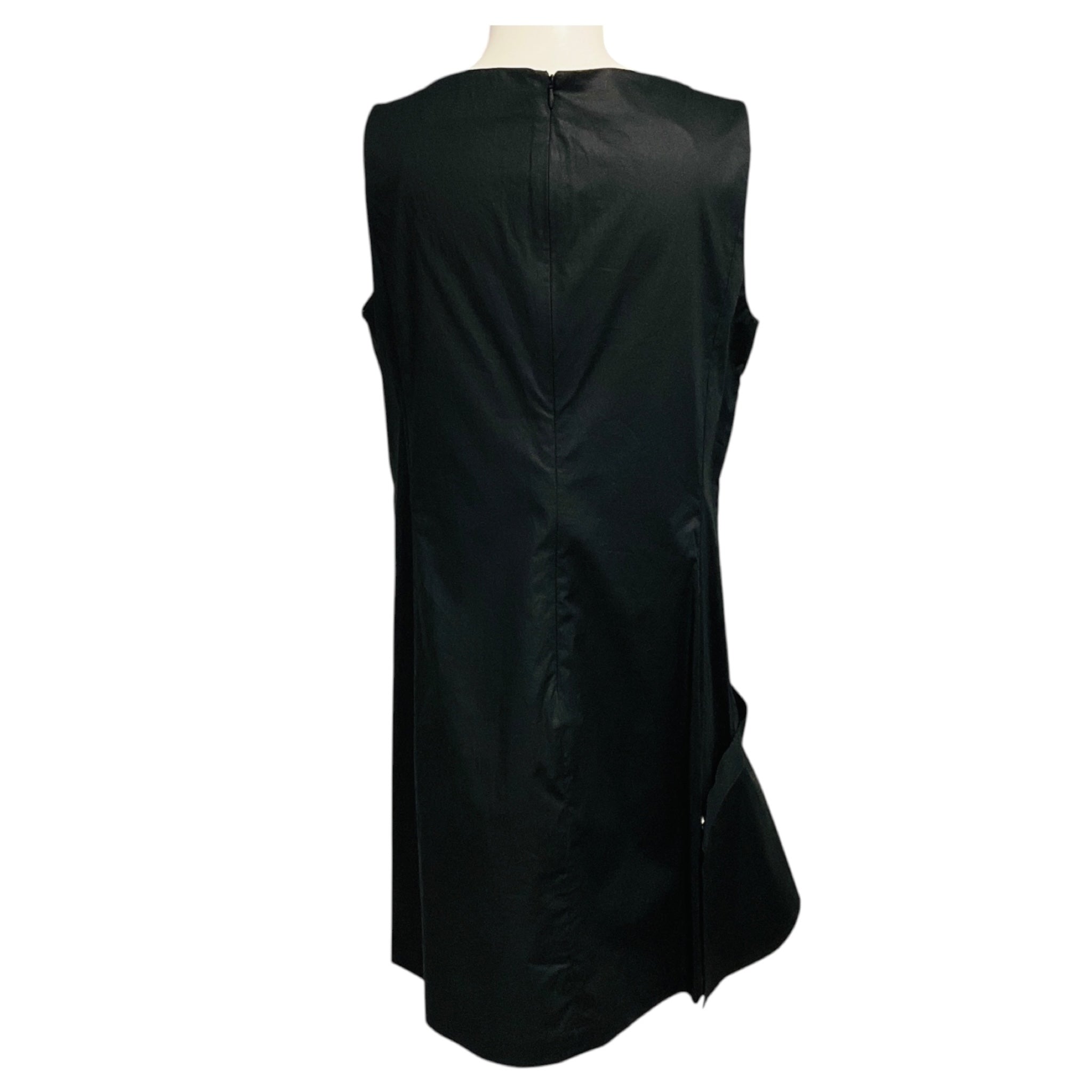 3.1 Phillip Lim Black Ruffle Dress with Gathered Ring