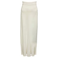 Load image into Gallery viewer, Lars Andersson White Full Milano Knit Long Skirt
