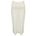 Load image into Gallery viewer, Lars Andersson White Organic Cotton Knit Midi Skirt
