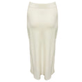 Load image into Gallery viewer, Lars Andersson White Organic Cotton Knit Midi Skirt
