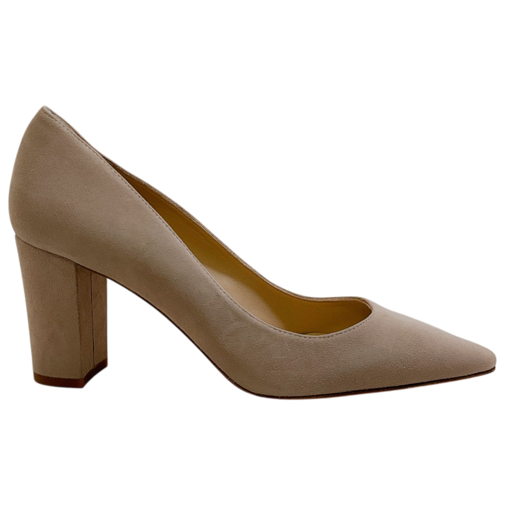 L'Agence Cashew Suede Gilles Pumps