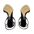 Load image into Gallery viewer, Valentino Black / Nude Suede and Mesh Tulle Ankle Strap Wedge Sandals
