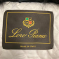 Load image into Gallery viewer, Loro Piana Black Storm System Rain & Wind Protection Cashmere Coat with Fox Fur Collar
