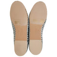 Load image into Gallery viewer, Freda Salvador Silver Leather Riley Woven Round Toe Flats
