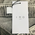 Load image into Gallery viewer, Iro Mixed Grey Andreea Button Side Wide Leg Jeans
