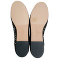 Load image into Gallery viewer, Freda Salvador Black Leather Riley Woven Round Toe Flats
