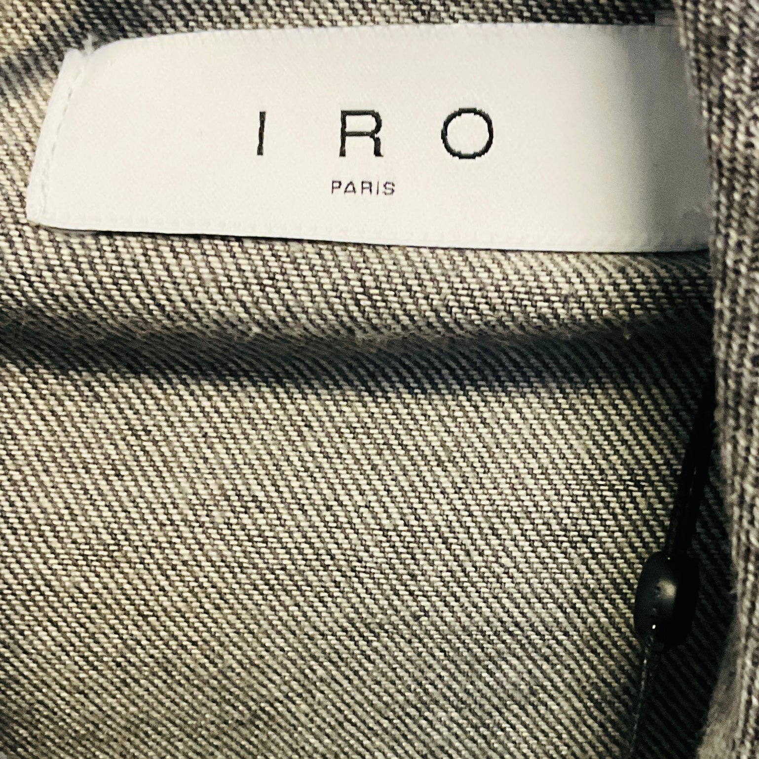 Iro Mixed Grey Alessio Denim Trucker Jacket